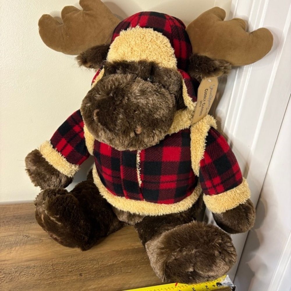 Sears Roebuck Co. Dan Dee Cuddly Classics Large Plush Stuffed Animal Moose 2014